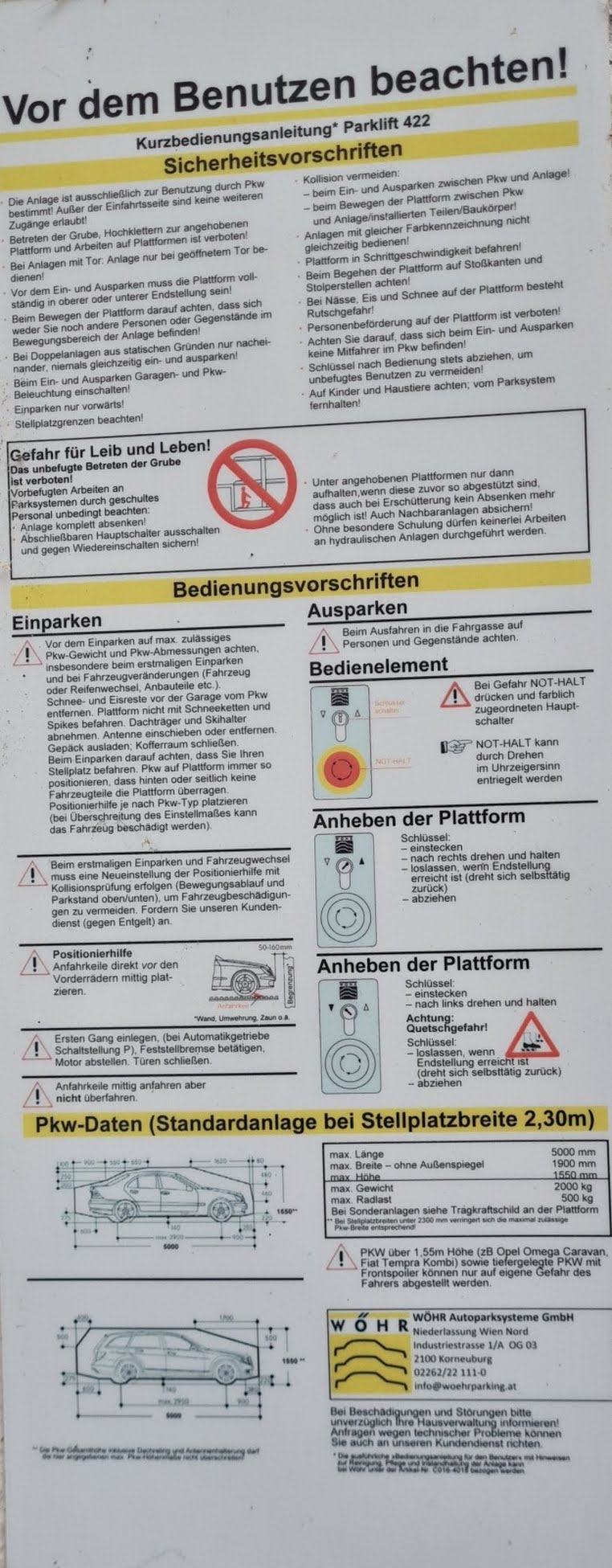 Doppelgarage: Pkw-Stellplatz – Schönbrunner Straße, 1050 Wien | Foto 2 von 4